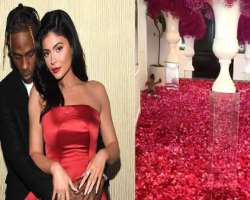 He has thrown a surprise birthday party and booked an entire orchestra for a concert on Kylie's birthday. He once got her entire mansion covered with 